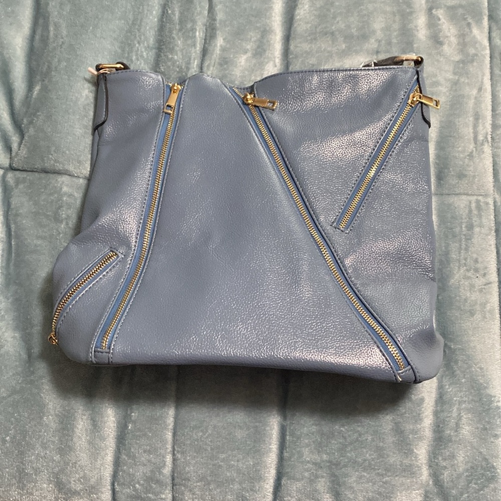 Mellow World “Jillian” Faux Leather Zipper